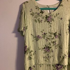 🆕 Vintage 80’s Floral Dress 🌿